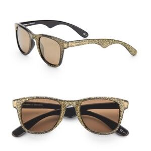 Carrera By Jimmy Choo Sunglasses Carrera Glitter Wayfarer Yellow